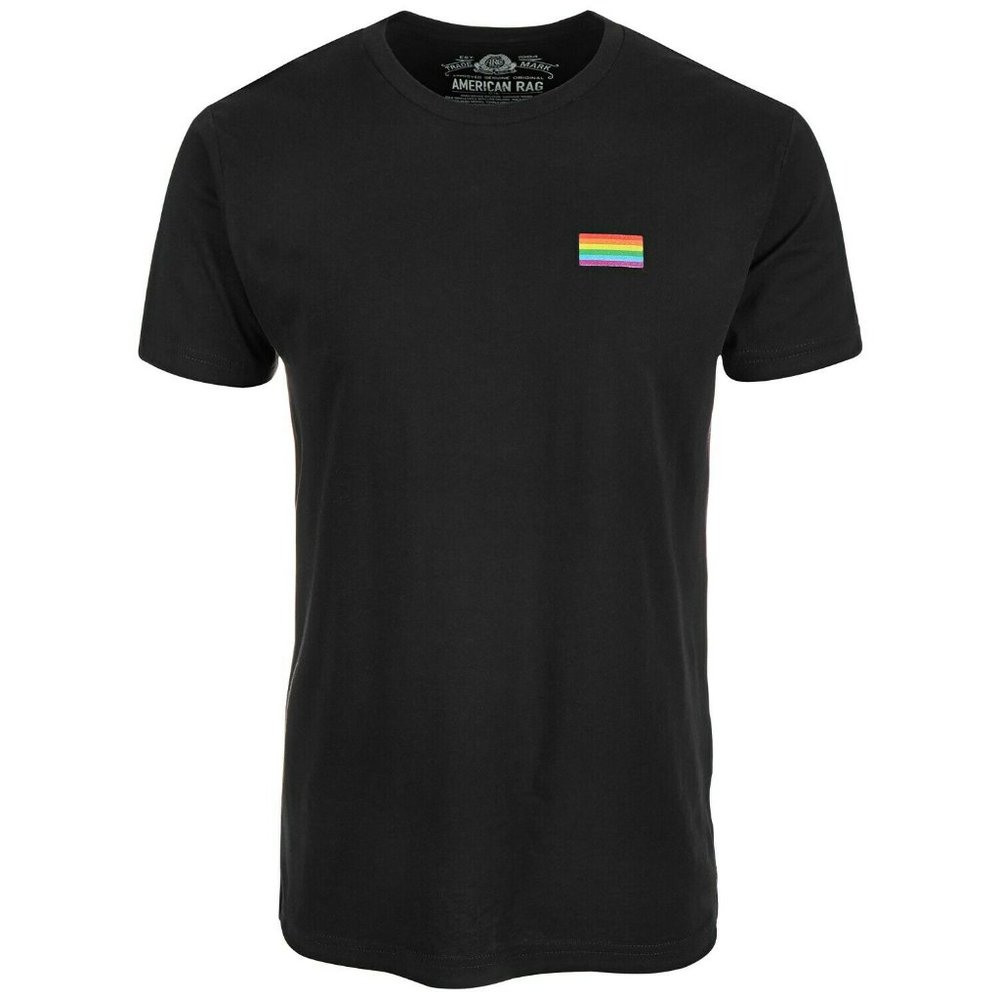 American Rag Men's Rainbow Flag Short Sleeve